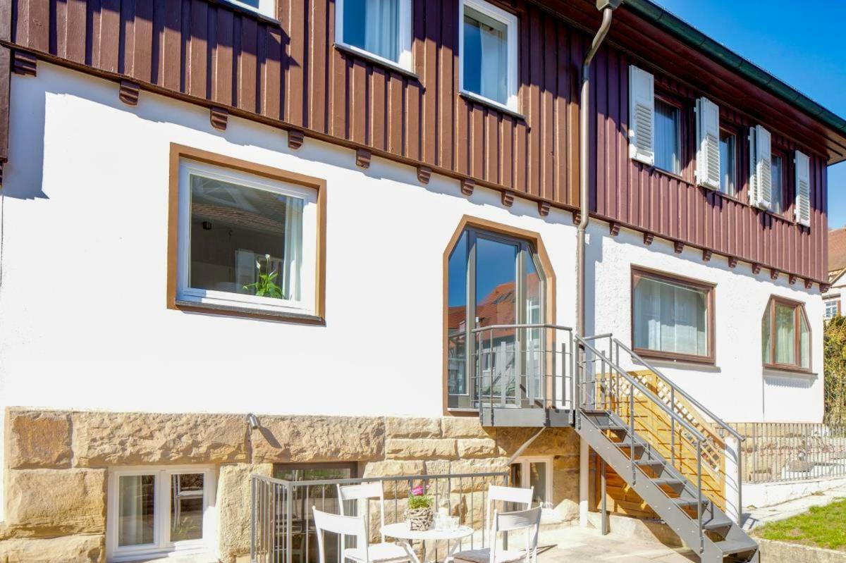 Tiny Ferienwohnung Am Stadtpark Σβέμπις Χαλ Εξωτερικό φωτογραφία